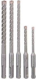 Resim Bosch SDS Plus-5X Serisi Kırıcı Delici Matkap Ucu 5 Parça Set (5.6 x 110 MM. 6.8.10 x 160 MM) 