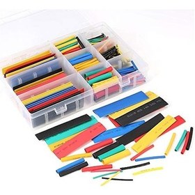 Resim Kutulu Makaron Isı İle Daralan Kablo Seti 328 Adet 8 Boy 5 Renk 