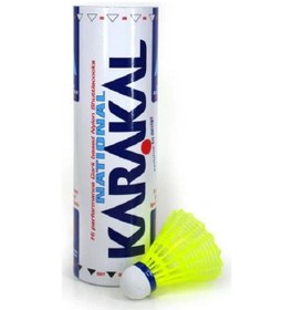 Resim Karakal Nat X6 Yellow Shuttles Blue Badminton Topu 