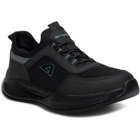 Resim Kindep (Acropol) Hafif Comfort Cilt Kadın Spor Ayakkabı Siyah 