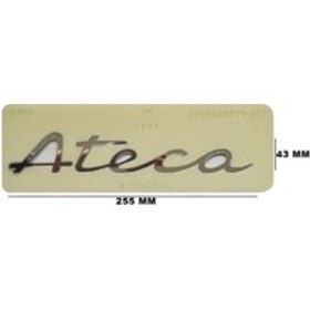 Resim Seat Uyumlu Ateca Krom Yazı 