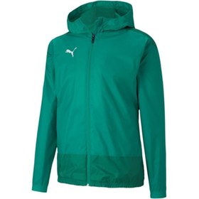 Resim Puma Teamgoal 23 Training Rain Jacket Erkek Futbol Antrenman Yağmurluk 65655905 Yeşil 
