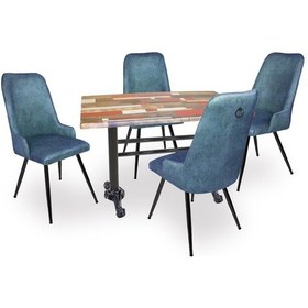 Resim Beymobilya Çipa Werzalit-Çırağan Mutfak Masa Takımı (522348146) 