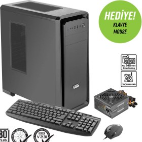 Resim Green Pars Evo Skd 1X120MM 1x3.2 2x2.0 USB Bilgisayar Kasası ( 