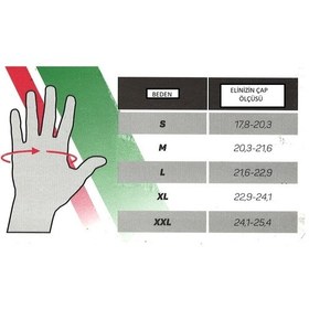 Resim Yazlık Eldiven, Siyah, Beden: 2xl, Guantes Forzza Ct Sıcura Talla 