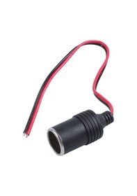 Resim Araç Şarj Cihazı Power Ette Dişi Soket Siyah W 26cm Kablo 