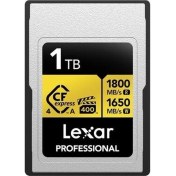 Resim Lexar 1tb Professıonal Gold LCAGOLD001T- Rneng Cfexpress 4.0 Type-A Kart 