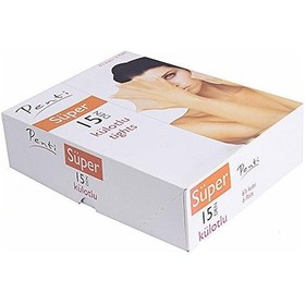 Resim 6 Adet Penti Süper Külotlu Çorap 15 Den Mat Ince 