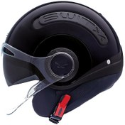 Resim Nexx SX.10 Açık Kask Siyah Nexx