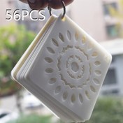 Resim 56 adet Tekrar Kullanılabilir PET Plastik Şablonlar, Boş Çiçek ve Mandala Tasarımları, DIY Sanat Projeleri, Taş, Ahşap, Tuval, Kumaş, Cam, Seramik - Ofis ve Okul El Sanatları Malzemeleri, Saksı Bitki Şablonları|Mandala Tasarım Şablonları|Dayanıklı Plastik Şablonlar 