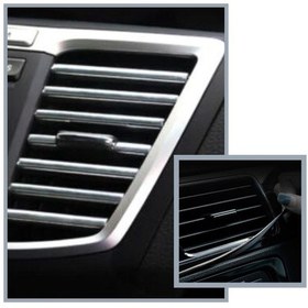 Resim Araba Oto Trim Dekorasyon Şeridi Kauçuk Elastik Şerit Gümüş Renk 