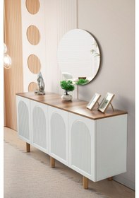 Resim Alya Mdf Konsol Ve Ayna Aytaşı 