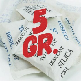 Resim DeltaPacks 5 Gr Paket Silikajel - Nem Alıcı - Rutubet Giderici (750 Adet) 