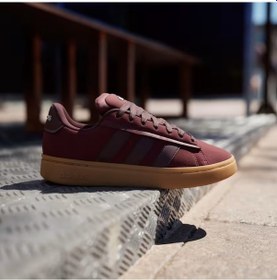 Resim Adidas Grand Court Alpha Unisex Spor Ayakkabı Jq3009 Bordo 