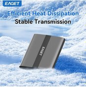 Resim Sunshine011 Eaget Ultra Hızlı Taşınabilir Ssd 120gb Usb-c 500mb/s Okuma Hızı 