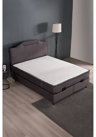 Resim Kilim Mobilya Royal Lux Sandıklı Baza Antrasit Başlik Ve Yatak Dahil Değildir 160x200 