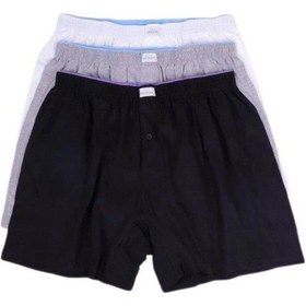 Resim Jiber Erkek Havlu Bel Battal Boxer 3'Lü -183 