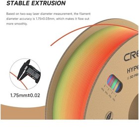Resim Creality Hyper Rainbow Pla Kısa Yabani Çiçek Filament 1,75mm 1000gr - Urhanshop Yetkili Satış 