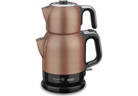 Resim A331-02 Elektrikli Çay Makinesi, Pembe, Şık ve Kullanışlı Tasarım 