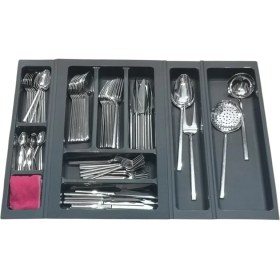 Resim Mutfak Çekmece Içi Kaşıklık Düzenleyici 64 Cm X 48 Cm (yanlar Ve Boydan 4,5 Cm Kesilebilir) 