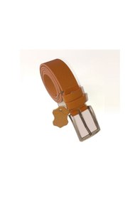 Resim Efluce Erkek Hakiki Deri Kemer 4cm Taba 