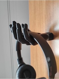 Resim Dekoratif Kulaklık Tutucu, Duvara Monte Kulaklık Tutacağı, Kulaklık Standı. 