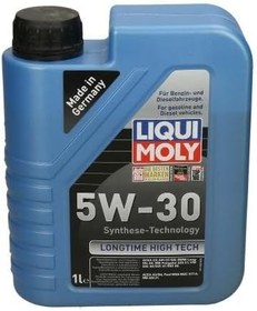 Resim Liqui Moly Longtime High Tech 5W-30 1 Litre Otomotiv Bakım Ürünü 