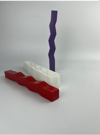 Resim Zigzag Çubuk Silikon Kalıp 