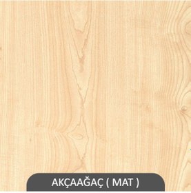 Resim Rafkestir Alina Suntalam Kitaplık ( 80 X 180 Cm ) - Kapaklı Akçaağaç ( Mat 