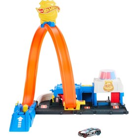 Resim Hot Wheels Polis İstasyonu Oyun Seti JBM71 