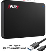 Resim Fury E-sport 500 Gb Harici Disk - Taşınabilir Disk - Taşınabilir Harddisk 