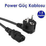 Resim 1.5 Metre Bilgisayar Monitör Power Güç Kablosu 