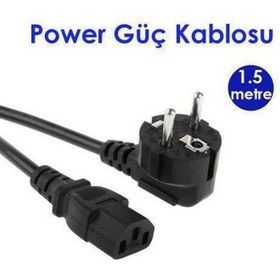 Resim 1.5 Metre Bilgisayar Monitör Power Güç Kablosu 