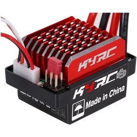 Resim Teltree 60a Fırçalı Esc Hız Kontrol Cihazı - 1/10 Rc Araçlar İçin Su Geçirmez Ve Çoklu Koruma Özellikli 112 Karakter 