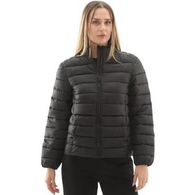 Resim Skechers W Outerwear Pop Up Detailed Padded Jacket Kadın Ceket Siyah 