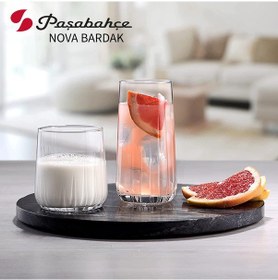 Resim Paşabahçe Nova Su ve Meşrubat Bardak Takımı 12 Parça 