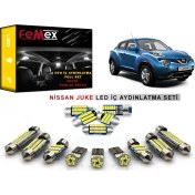 Resim Femex Nissan Juke Iç Aydınlatma Ampul Seti Parlak Beyaz 