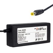 Resim POWERMASTER PM-13033 9 VOLT - 5 AMPER YAZAR KASA/ POS MAKİNESİ MASAÜSTÜ ADAPTÖR 5.5*2.5 MM UÇLU 