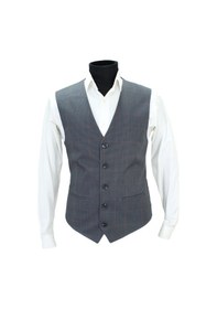 Resim Mentor Regalo Erkek Yelek V Yaka Lacivert Ekose 50616 L 