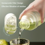 Resim 1 adet 300/500700ML El Sallama Şişesi, Çay Dükkanları için Özel Ev Yapımı Süt Çay Seti, Manuel Limon Çay Araçları ve Güçlü Kokteyl Karıştırıcısı. 