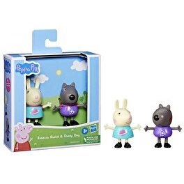 Resim Peppa Pig Peppa'nın En İyi Arkadaşları Rebecca Rabbıt & Danny Dog F7654 