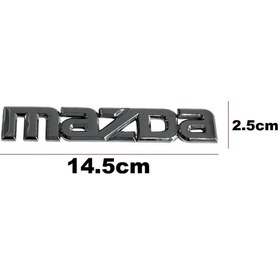 Resim SabayOtomotiv MAZDA 6 ARKA BAGAJ MAZDA YAZISI 2002-2003-2004-2005-2006-2007-2008 bbn9-51-170 