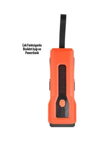 Resim Mey İthalat Z828 Fener Powerbank Turuncu 
