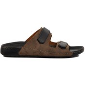 Resim Vizon Çift Bantlı Hafif Erkek Terlik 80-012 M Vizon 