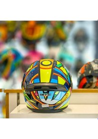 Resim Rhkc 902 Çene Açılır Vizörlü Kask Enso Çok Renkli 