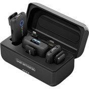 Resim Saramonic Blink 500 B2+ Kameralar ve Mobil Cihazlar için 2 Kişilik Kablosuz Klipsli Mikrofon Sistemi (2,4 GHz) 
