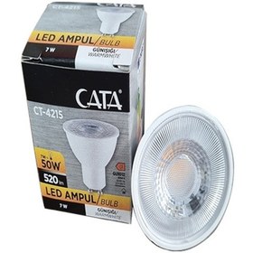 Resim Cata Ct-4215 Gu10 7 W Gün Işığı Led Ampul 