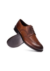 Resim Deery Hakiki Deri Taba Rengi Klasik Erkek Ayakkabı - 01696mtbam01 