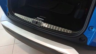 Resim Peugeot 2008 Bagaj Eşik Koruma - Titanyum Siyah 
