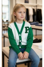 Resim Minimoda Kids Kız Çocuk P Aplikeli Triko Hırka 